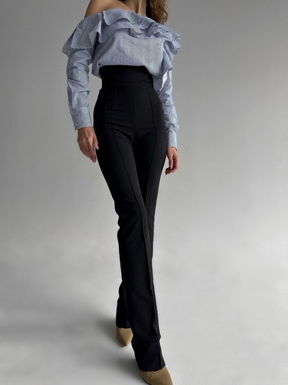 Casual Chic Symphony - White/Blue-7