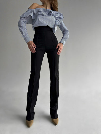 Casual Chic Symphony - White/Blue-8