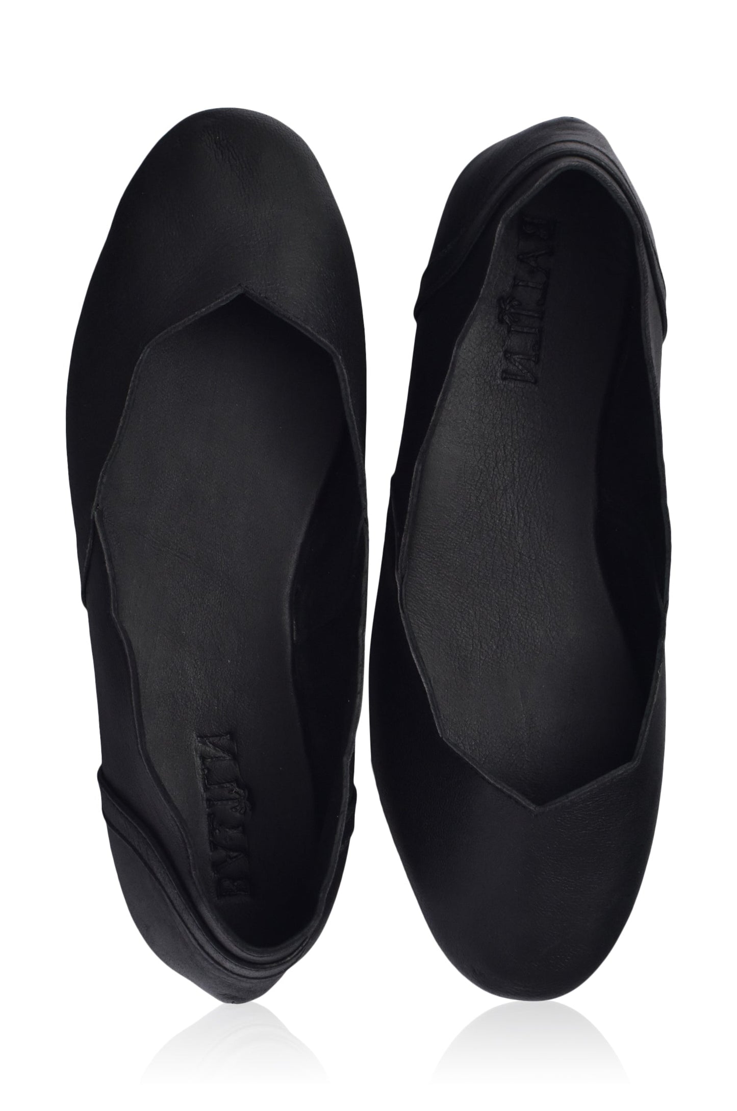 Milan Leather Ballet Flats-4